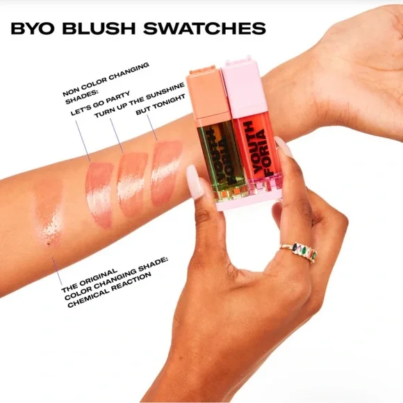 Youth Foria Byo Blush - Color Blush Oil - But Tonight - Picture 7 of 7